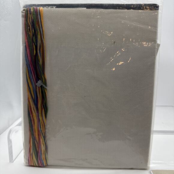 Vtg Sunset 2993 Bird In The Hand Counted Cross Stitch Kit 12”x12” Open Complete+ - Picture 5 of 12